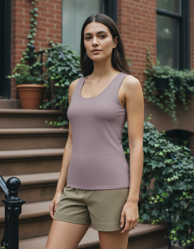 Women's Burnished Lilac Tank Top tank top