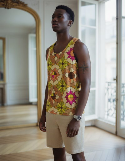 Men's Amber Haze Kaleido Tank Top tank top