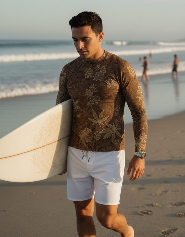 Rashguard in Coffee Bean Kumo