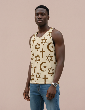Men's Abrahamic Symbols Tank Top