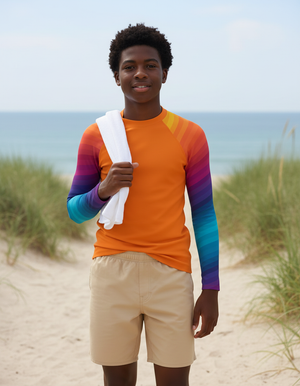 Ripple Rash Guard Youth Rash Guard — Dripper