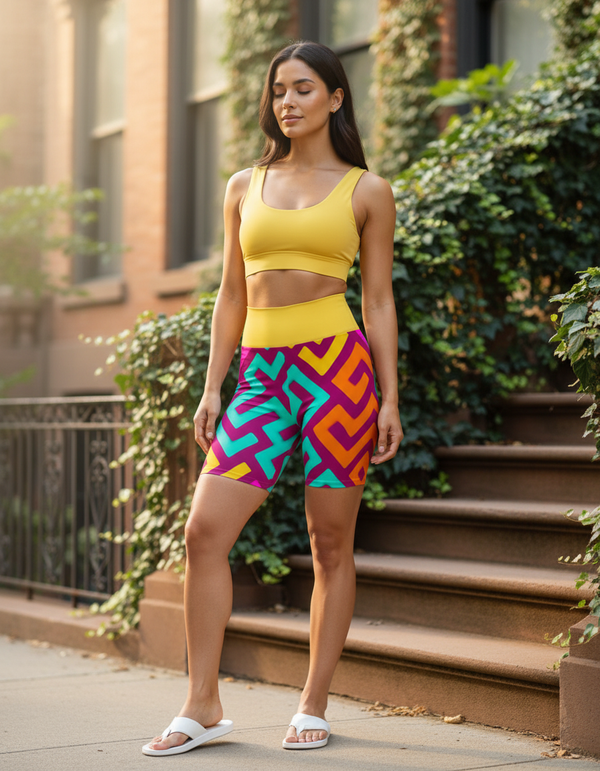 Yoga Shorts in Kaze