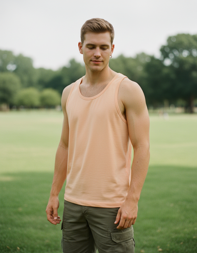 Men's Apricot Tank Top tank top