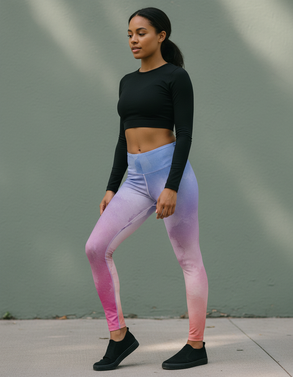 Leggings in Rhodonite Mosaic