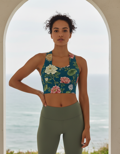 Jingdezhen Longline Sports Bra longline sports bra