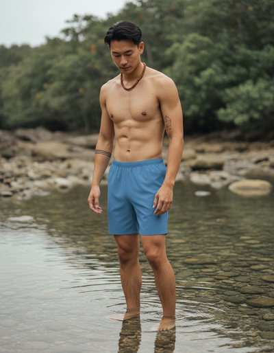 Steel Men's Swim Trunks swim trunks