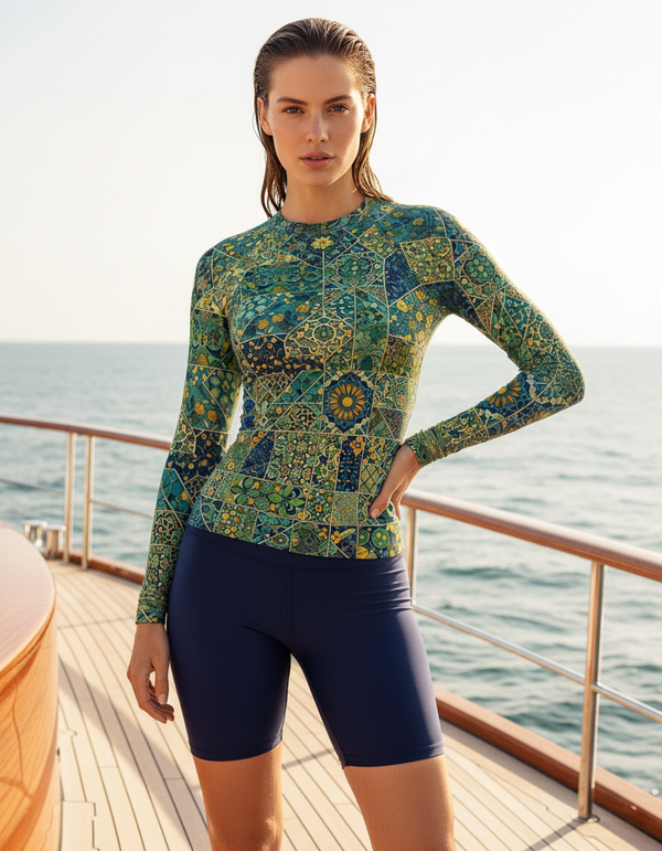 Riad Rash Guard bikini — Dripper
