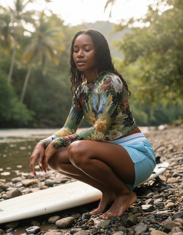 Giverny Rash Guard bikini — Dripper