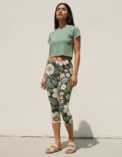 White Onyx Sedi Capri Leggings capri leggings