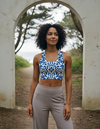 Cascais Longline Sports Bra longline sports bra