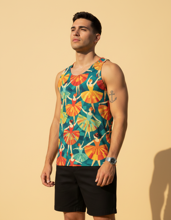 Aquarelle Tank Top Men's Tank Top — Dripper