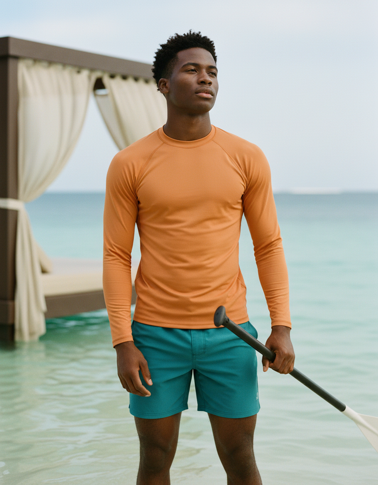 Sunstone Rash Guard Men's Rashguard — Dripper