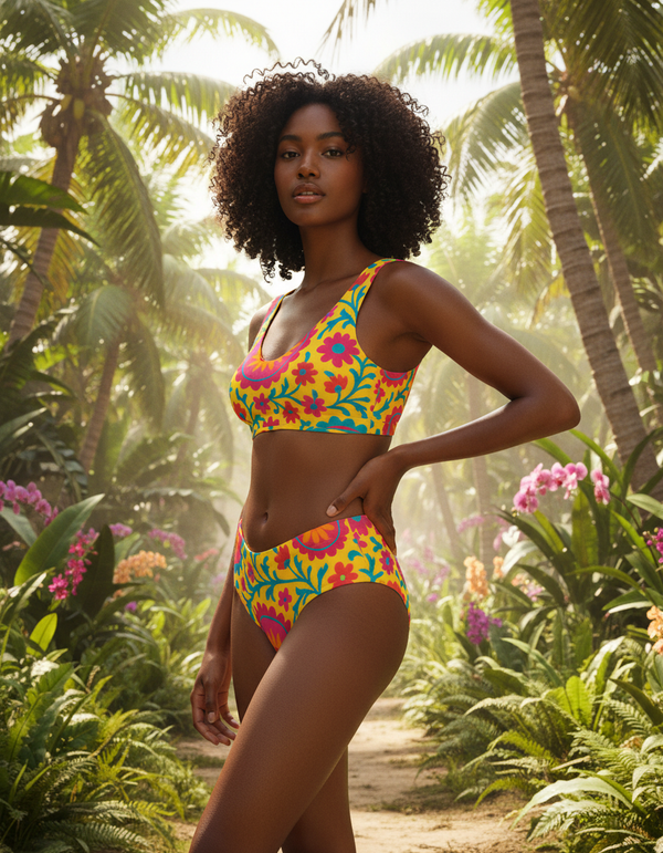 Kismet High-Waisted Bikini High-Waisted Bikini — Dripper