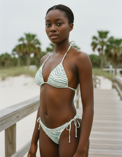 Jelly Mint Yume string bikini