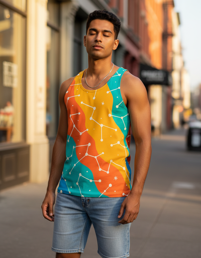 Men's Nebula Tank Top tank top