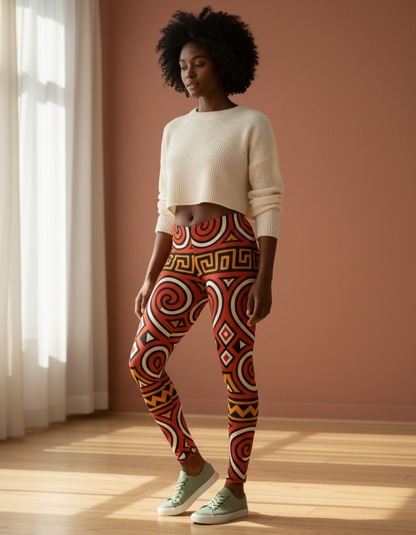 Lukisan Leggings Women's Leggings — Dripper