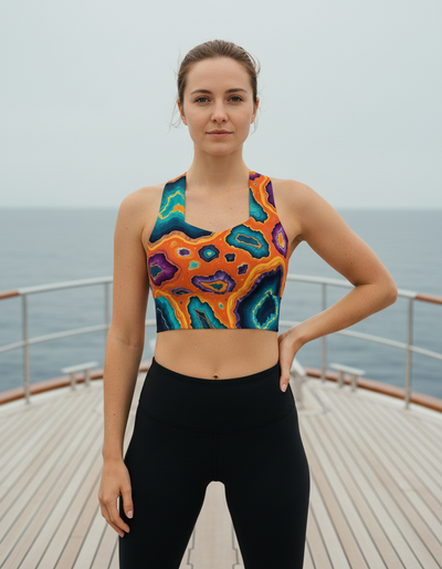 Elysium Longline Sports Bra longline sports bra