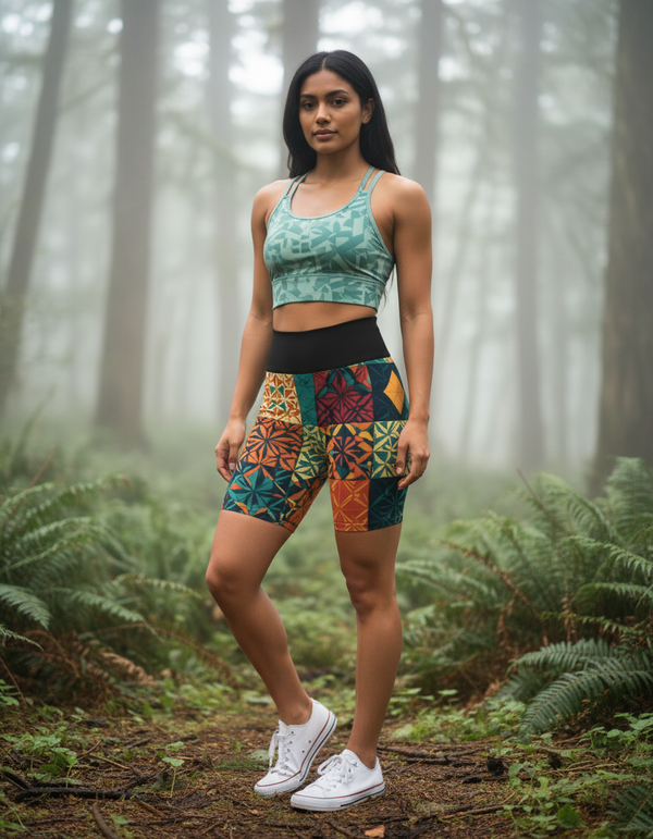 Yoga Shorts in Pulse
