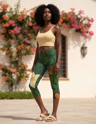 Verdant Capri Leggings capri leggings