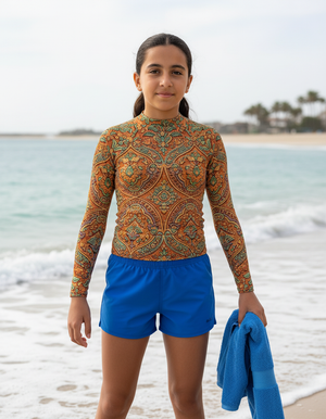 Sari Youth Rash Guard Youth Rash Guard — Dripper