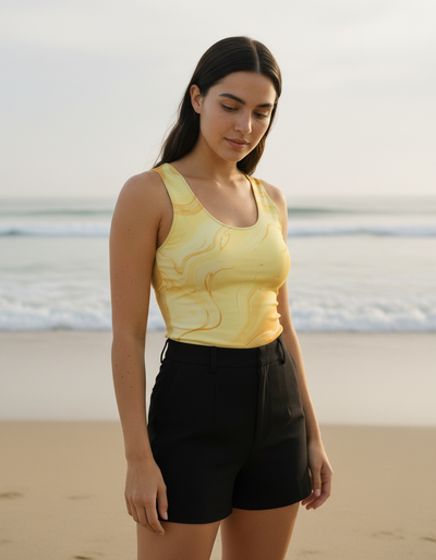 Women's Yellow Euphoria Tank Top tank top