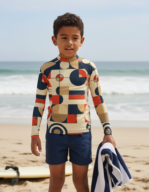 Kids Amaranth Form kids rashguards