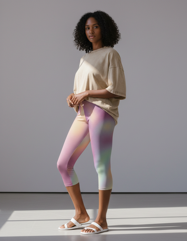 Leggings in Amaranth Chroma