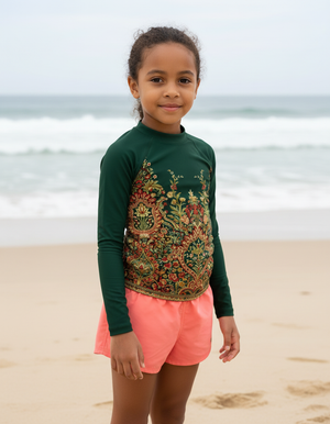 Jasmine Kids Rash Guard Kids Rash Guard — Dripper