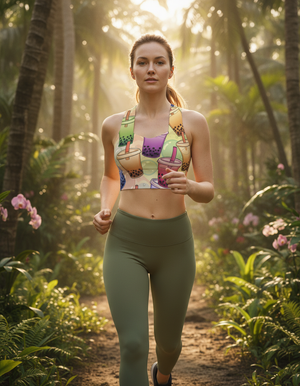 Pearl Longline Sports Bra Longline Sports Bra — Dripper