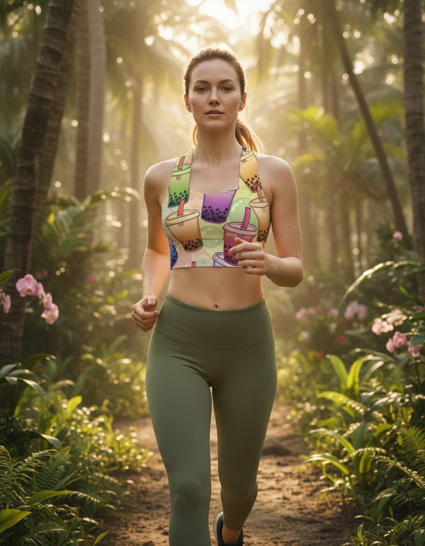 Boba Collection longline sports bras