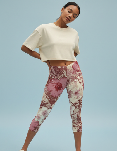 Amaranth Kumu Capri Leggings capri leggings