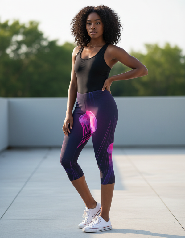 Abyss Capri Leggings bikini — Dripper