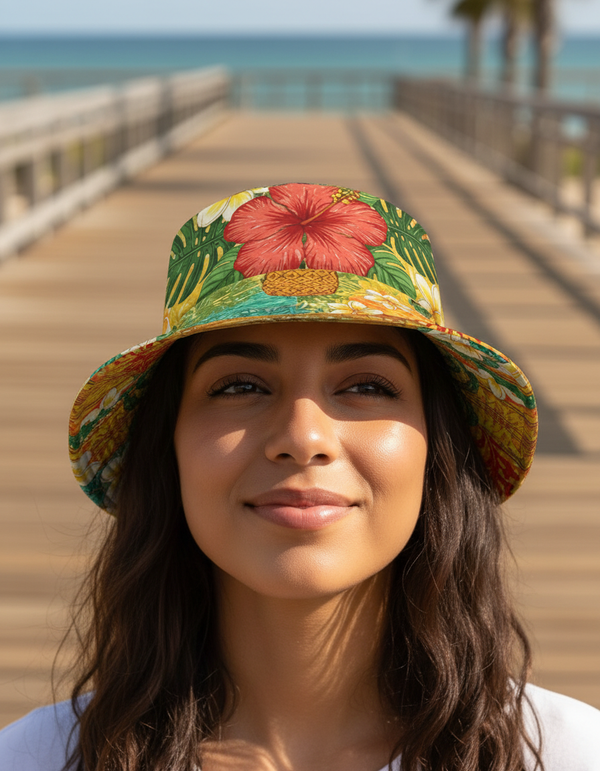 Hawaiian Collection bucket hats