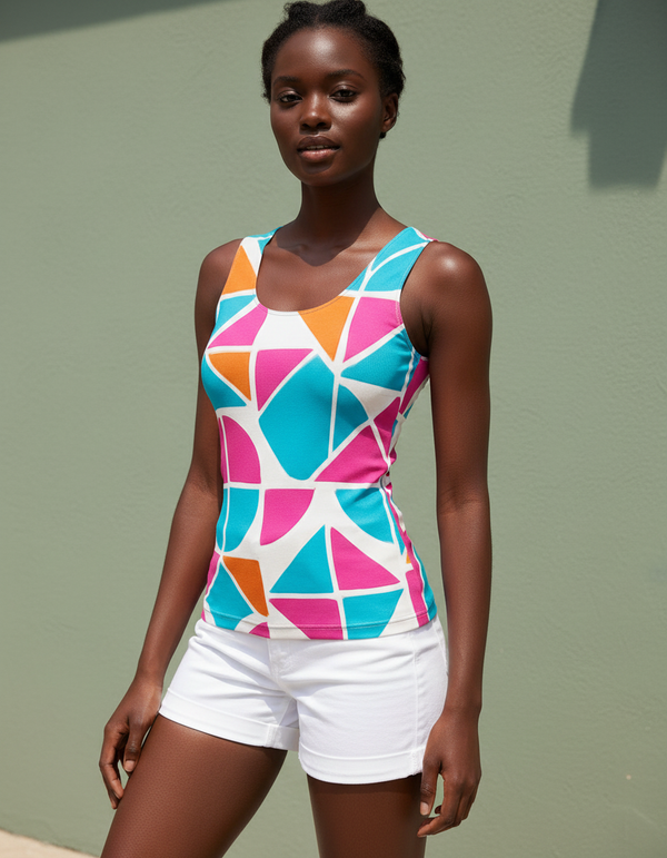 Women's Kaleidoscope women's tank tops