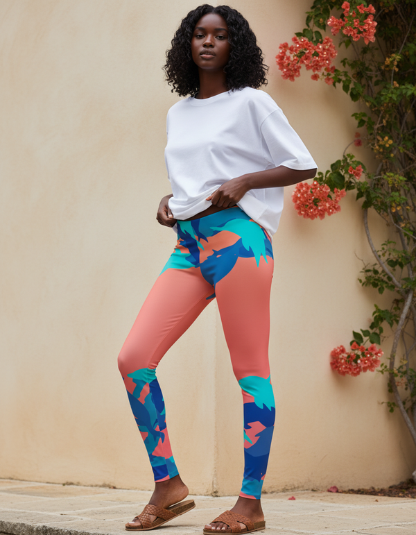 Spray Leggings Women's Leggings — Dripper