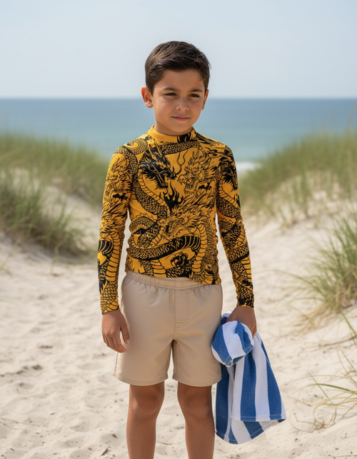 Ember Kids Rash Guard Kids Rash Guard — Dripper