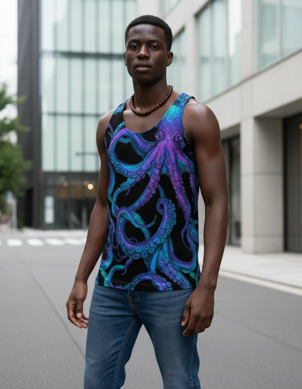 Abyss Tank Top Men's Tank Top — Dripper