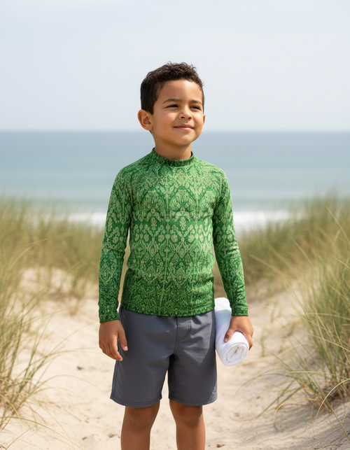 Sycamore Siam Kids Rash Guard Kids Rash Guard — Dripper