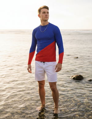 Men's Tessera men's short-sleeve rashguards
