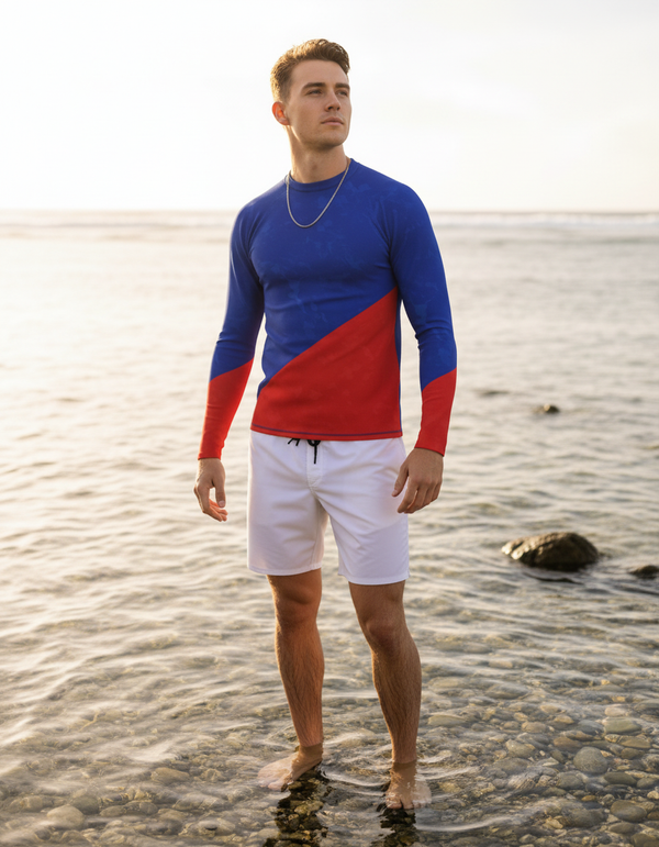 Tessera Rash Guard Men's Rashguard — Dripper