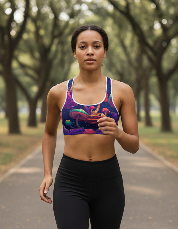 Mushroom Collection sports bras