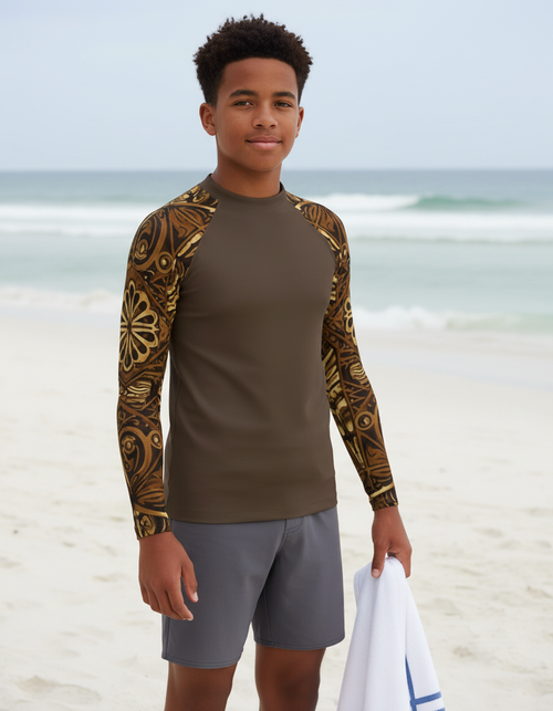 Aroha Youth Rash Guard Youth Rash Guard — Dripper