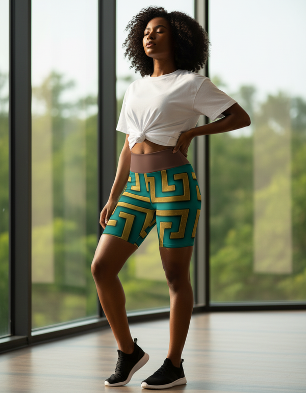 Celestial Flow Aether Yoga Shorts