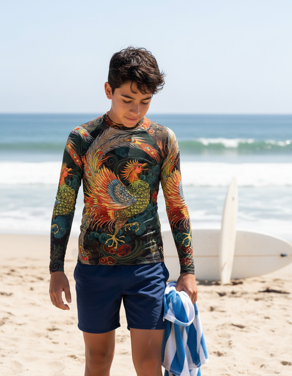 Chinese Collection youth rashguards