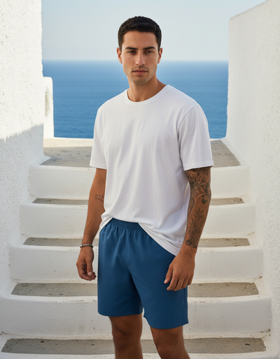 Harbor Blue Men's Swim Trunks swim trunks