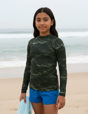 Sycamore Eclipse Youth Rash Guard Youth Rash Guard — Dripper