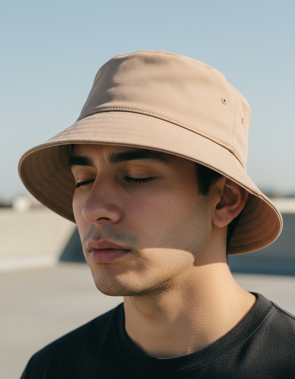 Bucket Hat in Latte