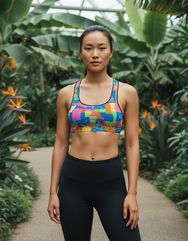 Risograph Collection sports bras