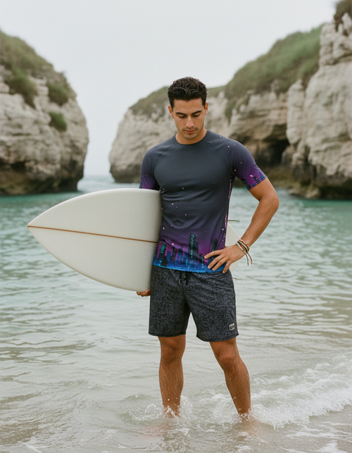 Akiro Rash Guard Men's Rashguard — Dripper