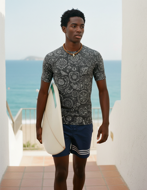 Echo Rash Guard Men's Rashguard — Dripper